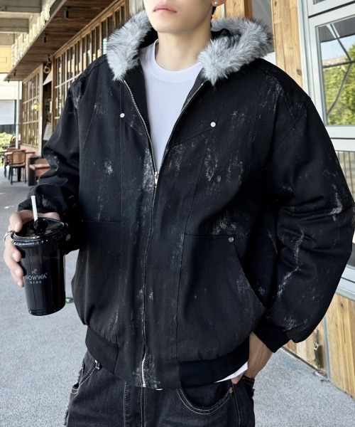 セール】ウルバリン ファーフード ビッグブルゾン（ブルゾン）｜NEW