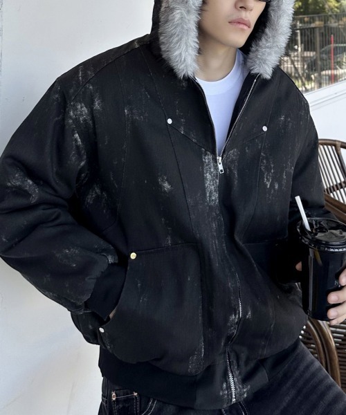 セール】ウルバリン ファーフード ビッグブルゾン（ブルゾン）｜NEW