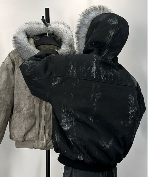 セール】ウルバリン ファーフード ビッグブルゾン（ブルゾン）｜NEW