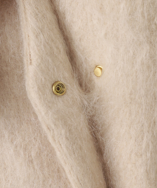 セール】モヘヤMIXシャギー ショートコート（その他アウター）｜IENA