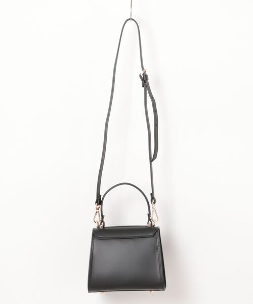 GIANNI NOTARO（ジャンニノターロ）の「【GIANNI NOTARO 】ミニハンドバッグ　ショルダーバッグ　本革（ショルダーバッグ・レディース・ブラック/アイボリー/ベージュ系その他・FREE）」の4枚目の写真