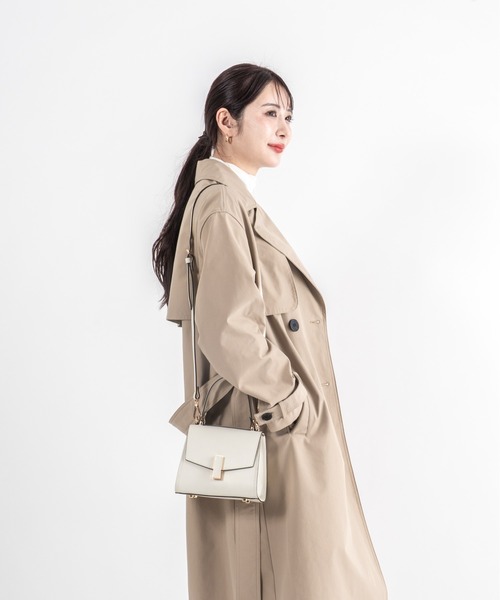 GIANNI NOTARO（ジャンニノターロ）の「【GIANNI NOTARO 】ミニハンドバッグ　ショルダーバッグ　本革（ショルダーバッグ・レディース・ブラック/アイボリー/ベージュ系その他・FREE）」の7枚目の写真