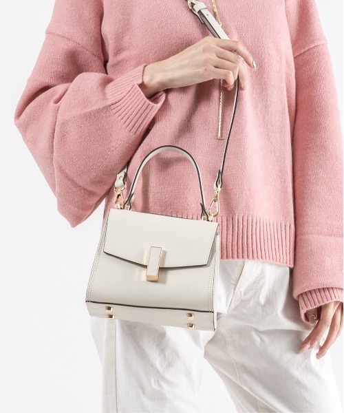 GIANNI NOTARO（ジャンニノターロ）の「【GIANNI NOTARO 】ミニハンドバッグ　ショルダーバッグ　本革（ショルダーバッグ・レディース・ブラック/アイボリー/ベージュ系その他・FREE）」の17枚目の写真