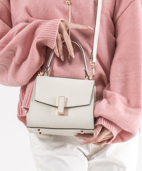 GIANNI NOTARO（ジャンニノターロ）の「【GIANNI NOTARO 】ミニハンドバッグ　ショルダーバッグ　本革（ショルダーバッグ・レディース・ブラック/アイボリー/ベージュ系その他・FREE）」の18枚目の写真