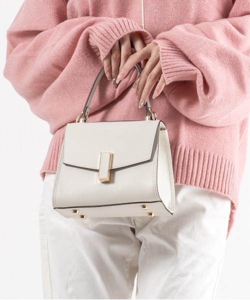 GIANNI NOTARO（ジャンニノターロ）の「【GIANNI NOTARO 】ミニハンドバッグ　ショルダーバッグ　本革（ショルダーバッグ・レディース・ブラック/アイボリー/ベージュ系その他・FREE）」の19枚目の写真