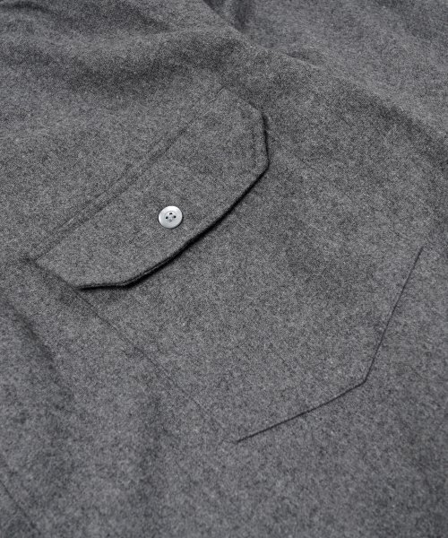 FRIZMWORKS(フリズムワークス)の「WOOL PULLOVER SHIRT _ GRAY(シャツ/ブラウス・メンズ・その他・MEDIUM/LARGE/X-LARGE)」の4枚目の写真