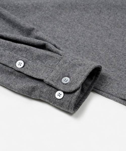 FRIZMWORKS(フリズムワークス)の「WOOL PULLOVER SHIRT _ GRAY(シャツ/ブラウス・メンズ・その他・MEDIUM/LARGE/X-LARGE)」の6枚目の写真