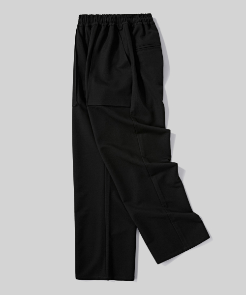 Verdnt（バーダント）の「リラックスドアウトポケットバンディングスラックス[ブラック]（スラックス・レディース・その他・LARGE/SMALL/MEDIUM）」の5枚目の写真