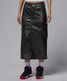 JORDAN BRAND | ジョーダン フライト シカゴ ウィメンズ フェイク レザー スカート / Jordan Flight Chicago Women's Faux Leather Skirt IO0584-010 Black(スカート)