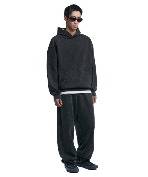 NOMANUAL(NOMANUAL)の「M.L SWEATPANTS - WASHED BLACK(スウェットパンツ・レディース・その他・SMALL/MEDIUM)」の3枚目の写真