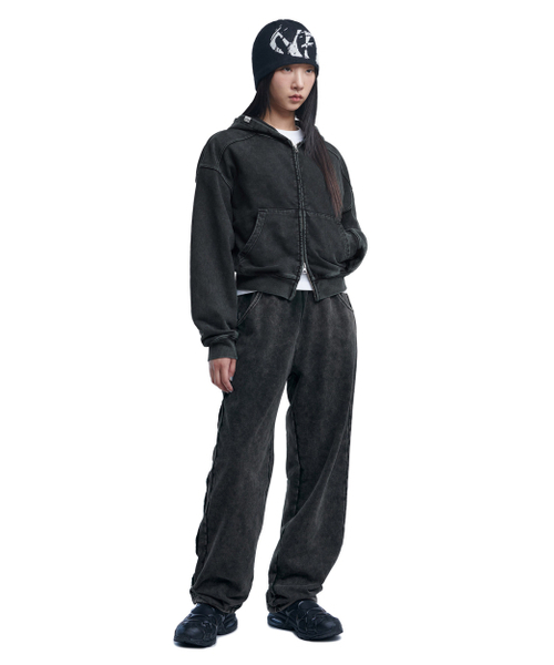NOMANUAL(NOMANUAL)の「M.L SWEATPANTS - WASHED BLACK(スウェットパンツ・レディース・その他・SMALL/MEDIUM)」の5枚目の写真