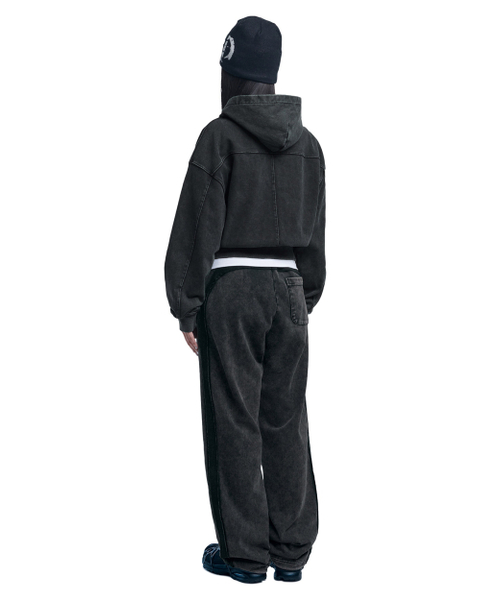 NOMANUAL(NOMANUAL)の「M.L SWEATPANTS - WASHED BLACK(スウェットパンツ・レディース・その他・SMALL/MEDIUM)」の6枚目の写真