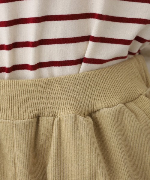 ubasoku(ウバソク)の「ubasoku コーディロイ無地 リブ付きリタックスパンツ(その他パンツ・レディース・グレー/ベージュ/ホワイト・FREE)」の15枚目の写真