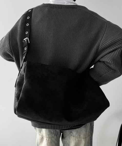 WEGO(ウィゴー)の「WEGO/ハトメベルトBIGショルダー(ショルダーバッグ・レディース・ブラック系その他/ブラック・FREE)」の13枚目の写真