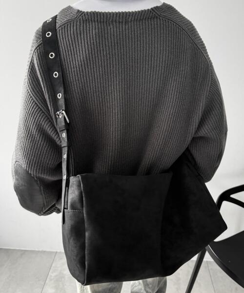 WEGO(ウィゴー)の「WEGO/ハトメベルトBIGショルダー(ショルダーバッグ・レディース・ブラック系その他/ブラック・FREE)」の14枚目の写真