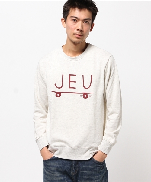 OUTLET（アウトレット）の「【CIAOPANIC TYPY】グラフィックスウェット（スウェット・メンズ・ネイビー/グレー/アイボリー・LARGE/MEDIUM）」の3枚目の写真