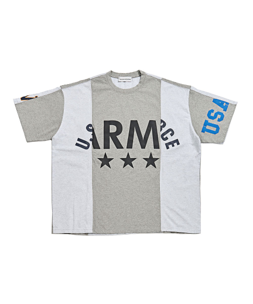 SCHISM INDUCING(スキズムインデューシング)の「FAKE REWORKED T SHIRT_GREY(Tシャツ/カットソー・レディース・その他・LARGE/MEDIUM/SMALL)」の19枚目の写真