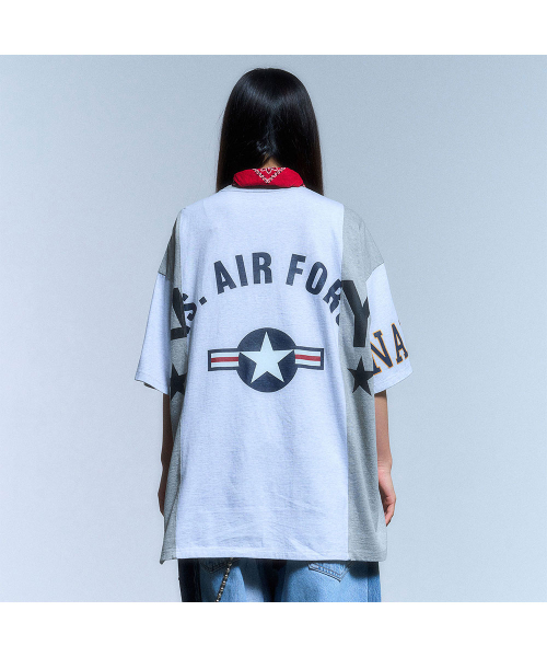 SCHISM INDUCING(スキズムインデューシング)の「FAKE REWORKED T SHIRT_GREY(Tシャツ/カットソー・レディース・その他・LARGE/MEDIUM/SMALL)」の12枚目の写真