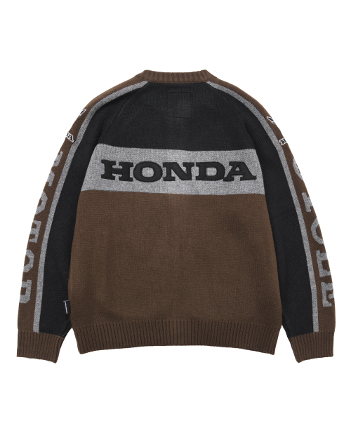 PHYPS MOTORCYCLE（フィップスモーターサイクル）の「Big Logo Knit Zip-up Brown（ニット/セーター・レディース・その他・SMALL/MEDIUM/LARGE/X-LARGE）」の8枚目の写真