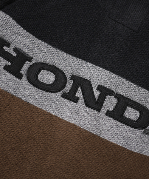 PHYPS MOTORCYCLE（フィップスモーターサイクル）の「Big Logo Knit Zip-up Brown（ニット/セーター・レディース・その他・SMALL/MEDIUM/LARGE/X-LARGE）」の2枚目の写真
