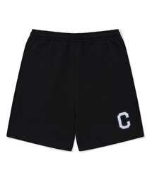 Cロゴスウェットショーツブラック