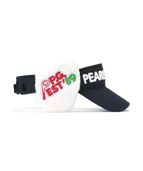 PEARLY GATES】キルティング2WAY VISOR（サンバイザー