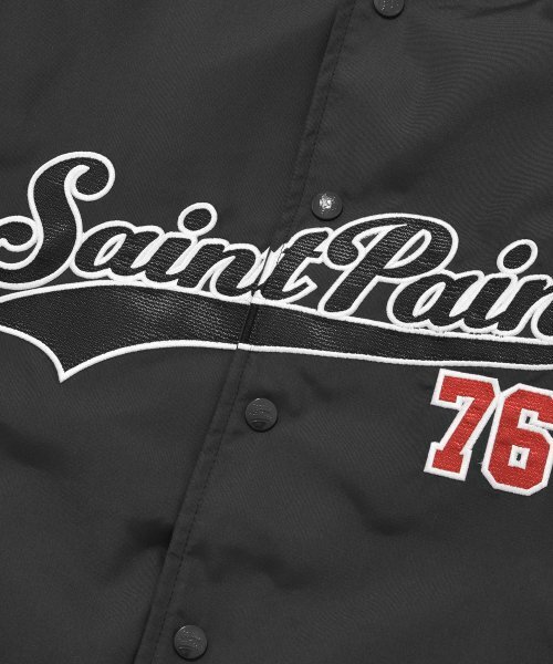 SAINTPAIN(セイントペイン)の「SPチームロゴスタジアムジャケット-ブラック(スタジャン・メンズ・その他・LARGE/MEDIUM/SMALL)」の3枚目の写真