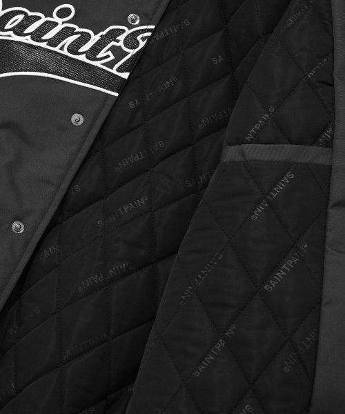 SAINTPAIN(セイントペイン)の「SPチームロゴスタジアムジャケット-ブラック(スタジャン・メンズ・その他・LARGE/MEDIUM/SMALL)」の8枚目の写真