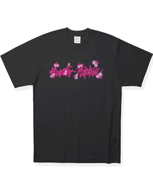 MONSTER REPUBLIC(モンスターリパブリック)の「ムーブメントベーシックフラワーピンクTシャツブラック(Tシャツ/カットソー・レディース・その他・LARGE/MEDIUM/SMALL/X-LARGE)」の2枚目の写真