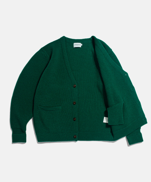 ESPIONAGE（エスピオナジ）の「Miller Heavyweight V Cardigan Pine Green（カーディガン/ボレロ・レディース・その他・MEDIUM/LARGE/X-LARGE）」の2枚目の写真