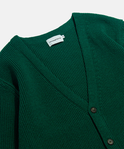 ESPIONAGE（エスピオナジ）の「Miller Heavyweight V Cardigan Pine Green（カーディガン/ボレロ・レディース・その他・MEDIUM/LARGE/X-LARGE）」の5枚目の写真