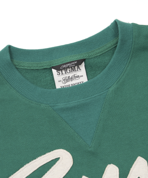 STIGMA(スティグマ)の「Fame Oversized Crewneck Green(スウェット・メンズ・その他・MEDIUM/LARGE)」の3枚目の写真