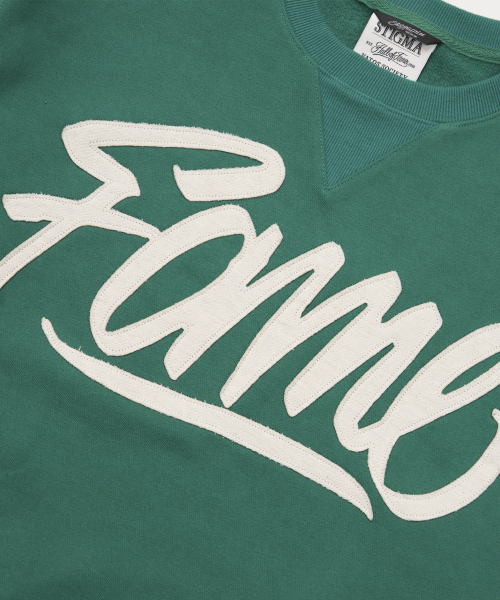 STIGMA(スティグマ)の「Fame Oversized Crewneck Green(スウェット・メンズ・その他・MEDIUM/LARGE)」の4枚目の写真