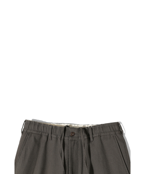 HORLISUN(ホーリーサン)の「Cove Wool Loose Pants Olive Night(その他パンツ・メンズ・その他・SMALL/MEDIUM/LARGE)」の4枚目の写真