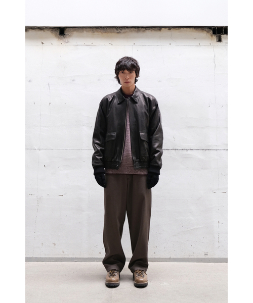 HORLISUN(ホーリーサン)の「Cove Wool Loose Pants Olive Night(その他パンツ・メンズ・その他・SMALL/MEDIUM/LARGE)」の7枚目の写真