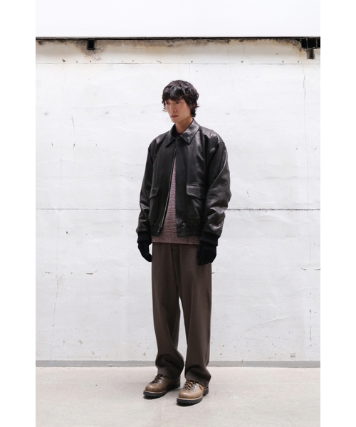 HORLISUN(ホーリーサン)の「Cove Wool Loose Pants Olive Night(その他パンツ・メンズ・その他・SMALL/MEDIUM/LARGE)」の8枚目の写真