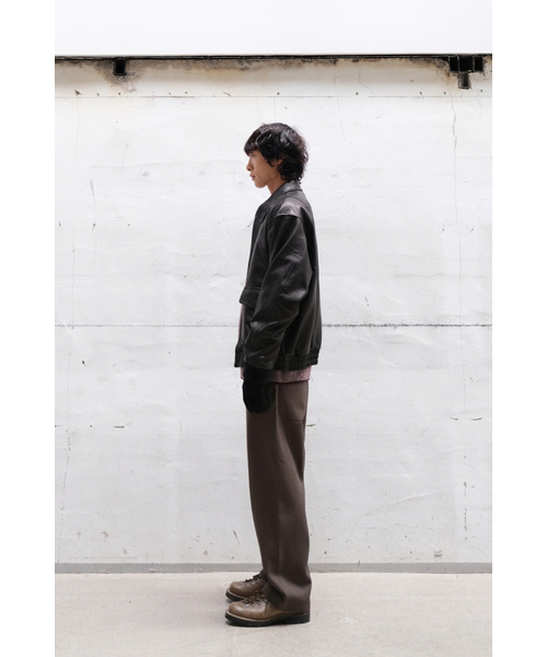 HORLISUN(ホーリーサン)の「Cove Wool Loose Pants Olive Night(その他パンツ・メンズ・その他・SMALL/MEDIUM/LARGE)」の9枚目の写真
