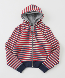 AFB / エーエフビー DOUBLE LAYERD ZIP UP HOODIE