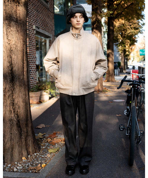 ASTLAY(アストレイ)の「Stella Belt Pants (Chacol Gray)(スラックス・メンズ・その他・2/3)」の1枚目の写真
