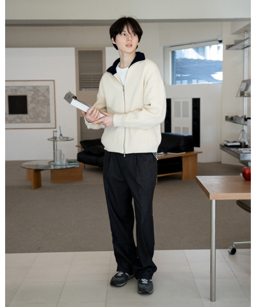 ASTLAY(アストレイ)の「Stella Belt Pants (Chacol Gray)(スラックス・メンズ・その他・2/3)」の8枚目の写真