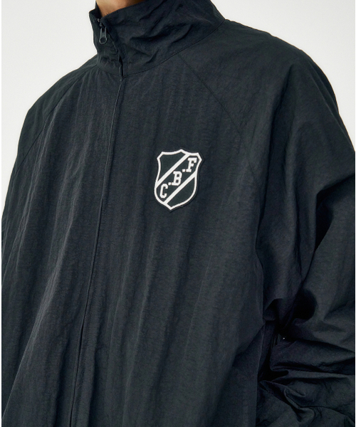 FROM ARLES(フロムアルル)の「90Sナイロントラックジャケット / ブラック(ナイロンジャケット・メンズ・ブラック・LARGE/MEDIUM)」の6枚目の写真