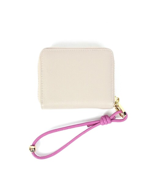 fredy emue（フレディエミュ）の「【WEB限定】【BEAURE/ビュレ】レザーストラップウォレット M（財布・レディース・ブラック/グレイッシュベージュ/シルバー/ピンク/ゴールド・FREE）」の17枚目の写真