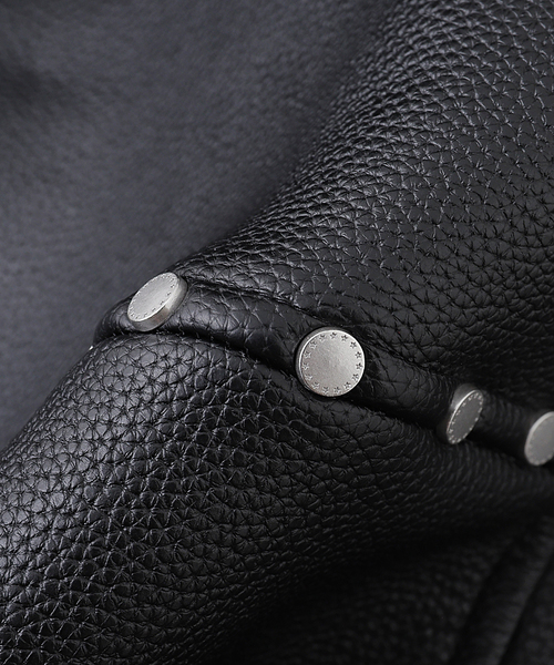 AFB / エーエフビー HOODED STUDDED BOMBER（ブルゾン）｜AFB