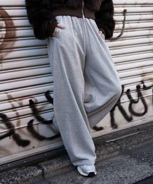 WEGO | WEGO/【26年春夏新作】カーブデザインスウェットパンツ(スウェットパンツ)