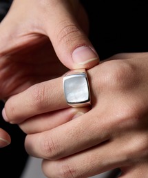 MAISON CLUB(���]���N���u)�́yMAISON CLUB�zKAY RING Type-Square Free Size/�t���[�T�C�Y/�V���o�|925/Silver925 KUN(�����O)
