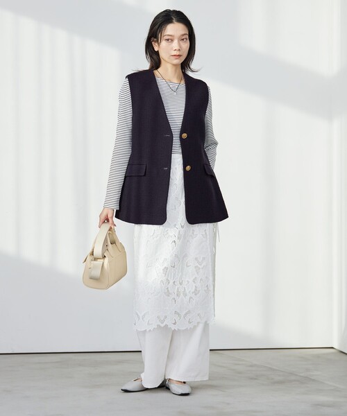 Bisentino ジレ（ベスト）｜green label relaxing（グリーンレーベル