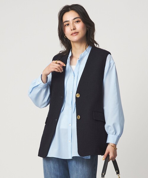 Bisentino ジレ（ベスト）｜green label relaxing（グリーンレーベル