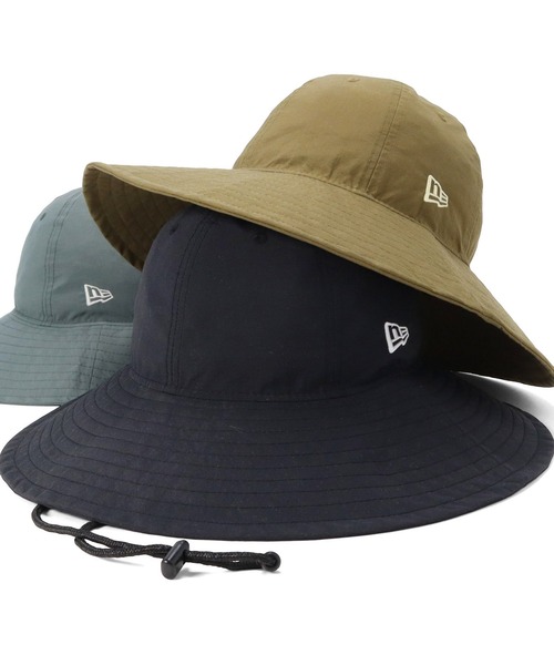 NEW ERA(ニューエラ)の「ニューエラ ハット エクスプローラー無地 つば広ワイドブリム(ハット・メンズ・グレー/ブラック/カーキ・S/M/M/L/L/XL)」の1枚目の写真