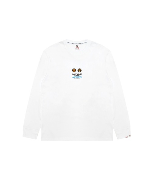 トップス A BATHING APE BABY MILO LONG T-SHIRTS AAPE X BABY MILO STORE LONG TEE（Tシャツ/カットソー）｜AAPE BY A