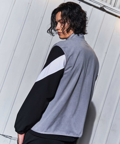 GALEX(ギャレックス)の「レトロウォームアップフリースベストグレーGA5833GR(ベスト・レディース・その他・MEDIUM/LARGE)」の9枚目の写真